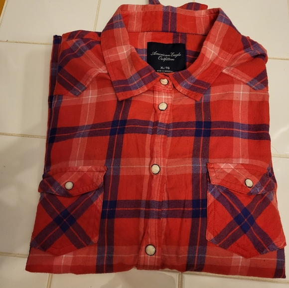 American eagle outfitters western snap button shirt size XL - Picture 6 of 6